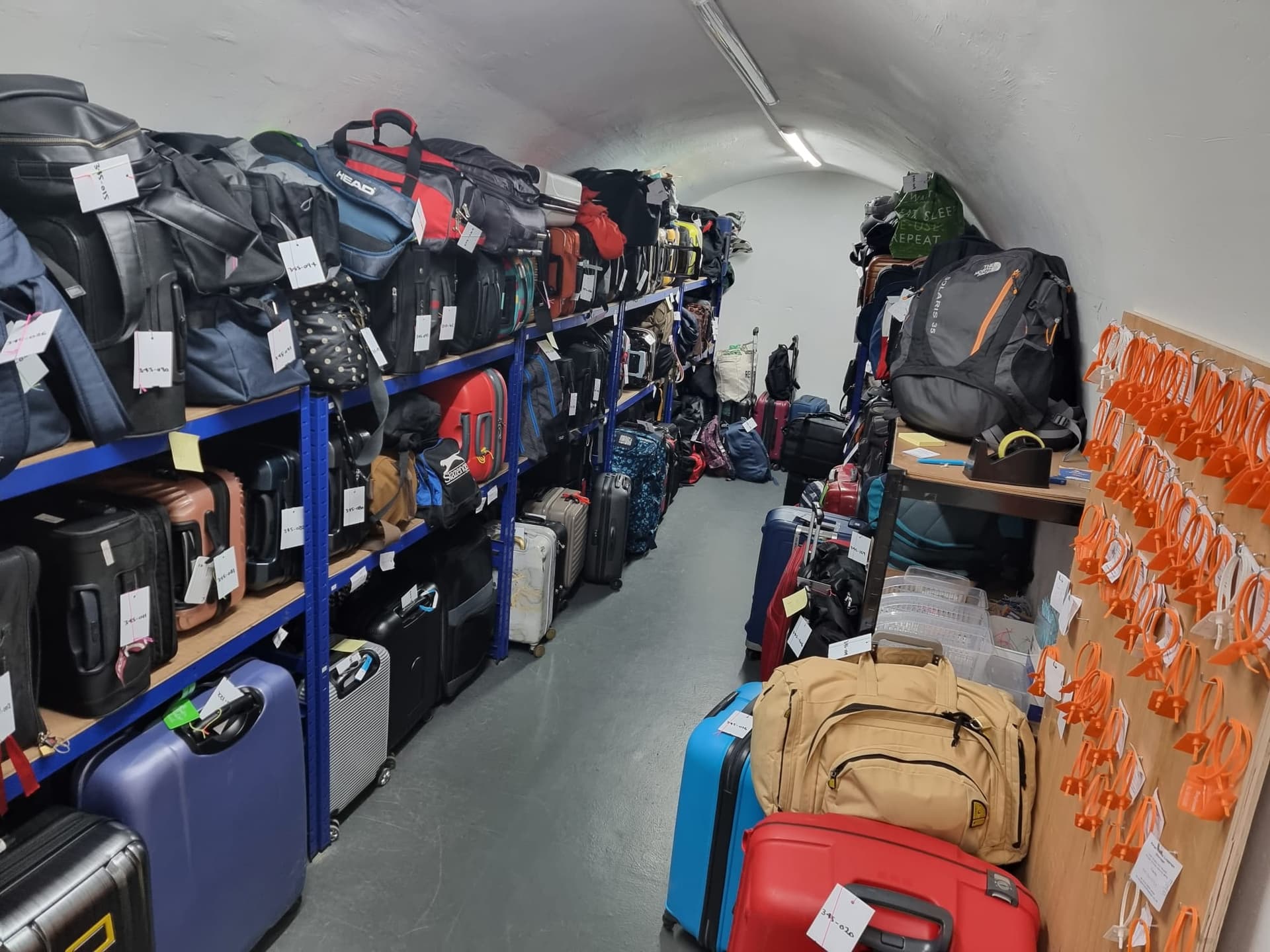 Convenient storage for St Pancras day travelers